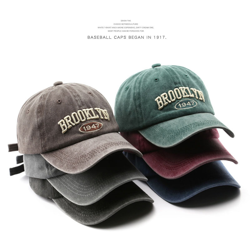 Streetwear Brand Beanie - Retro brooklyn carta bordado bonés de