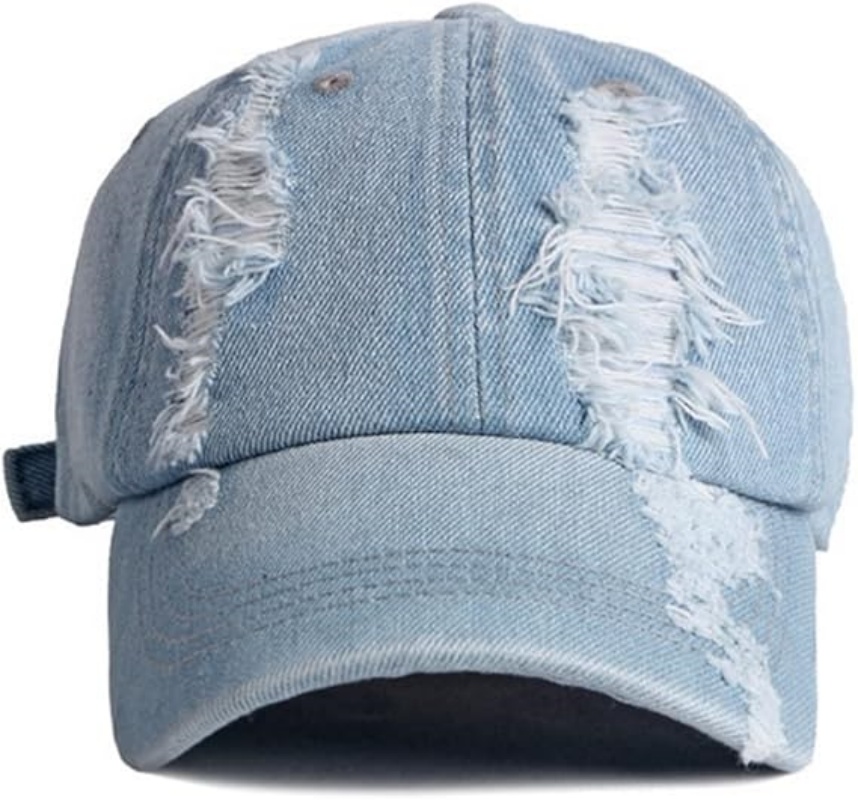 Boné de Beisebol Rasgado de Co - Streetwear Brand Beanie avaliação e preço
