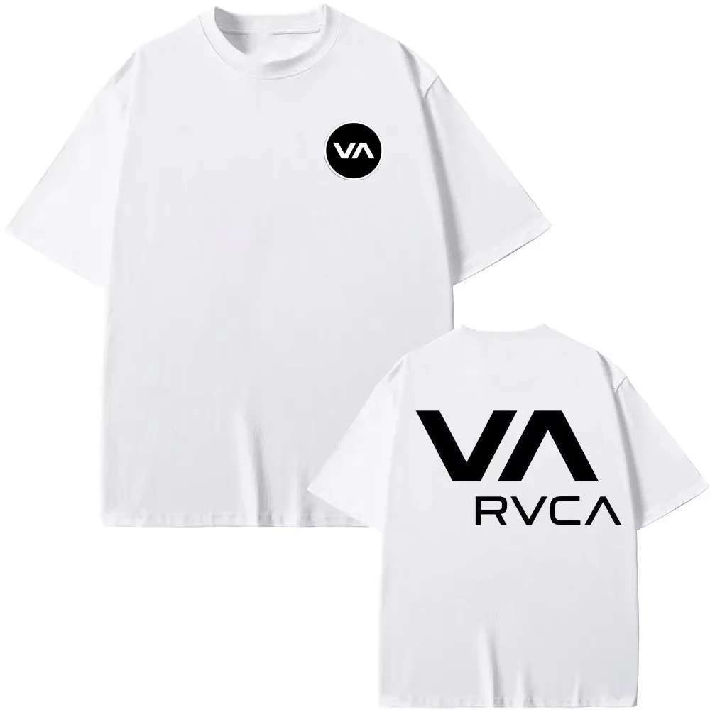 Camiseta RVCA Preta de Algodão - Streetwear Brand Shirts avaliação e preço